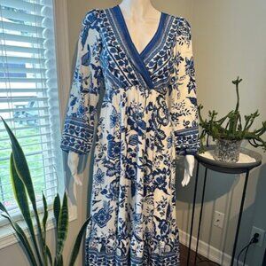 Long Sleeve Floral Dress